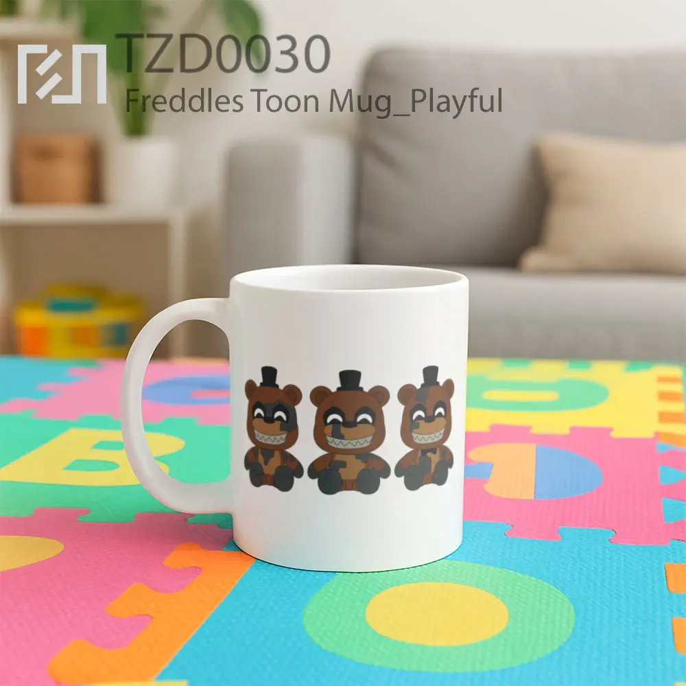 Freddles Toon Mug - All-side / Desain
