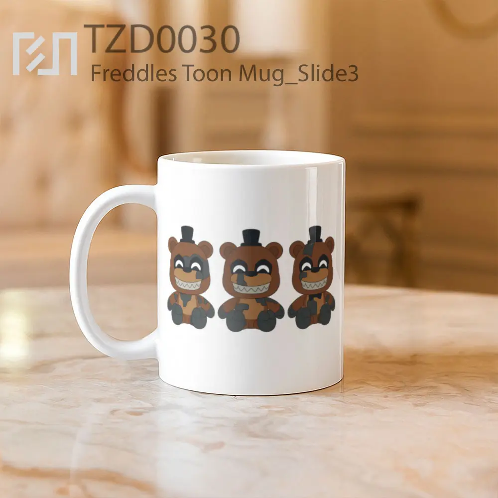 Freddles Toon Mug - All-side / Desain