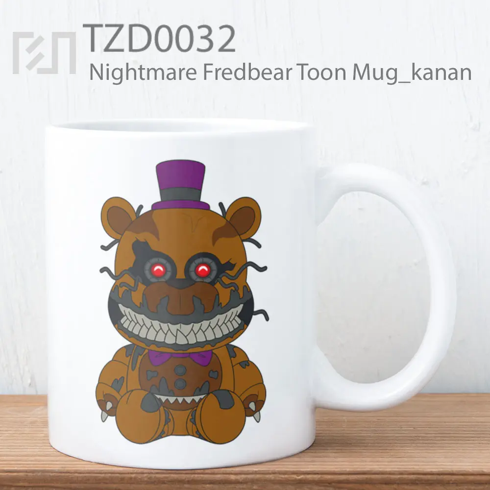 Nightmare Fredbear Toon Mug