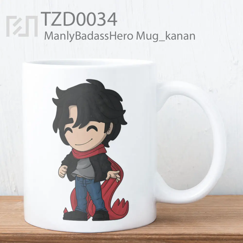 ManlyBadassHero Mug
