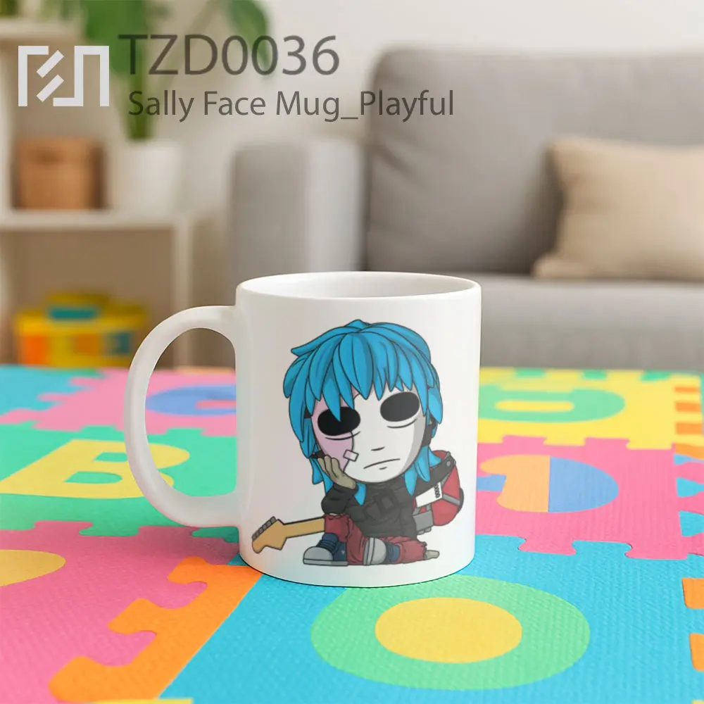 Sally Face Mug - All-side / Desain