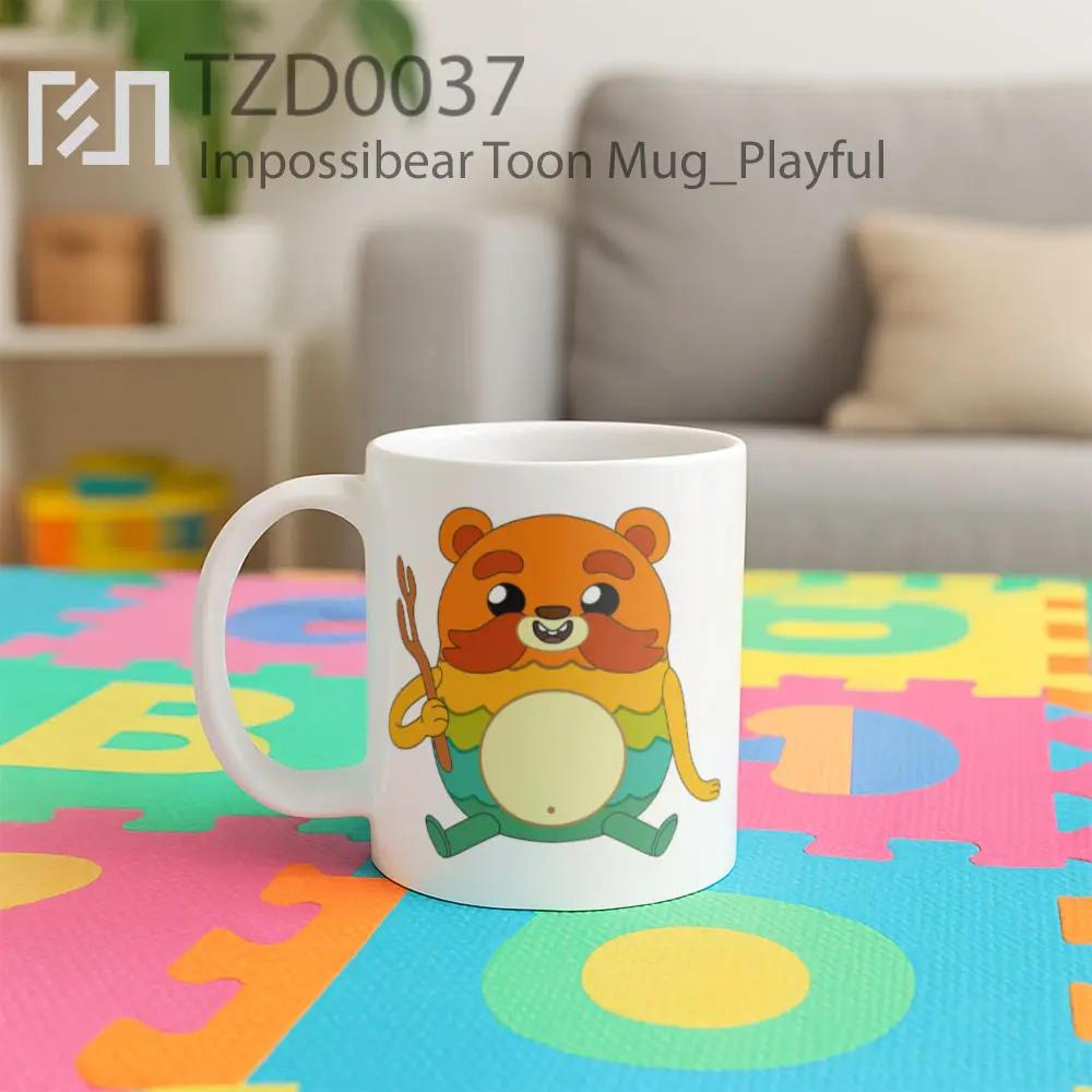 Impossibear Toon Mug - All-side / Desain