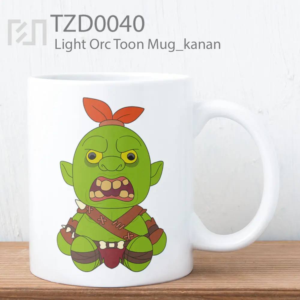 Light Orc Toon Mug