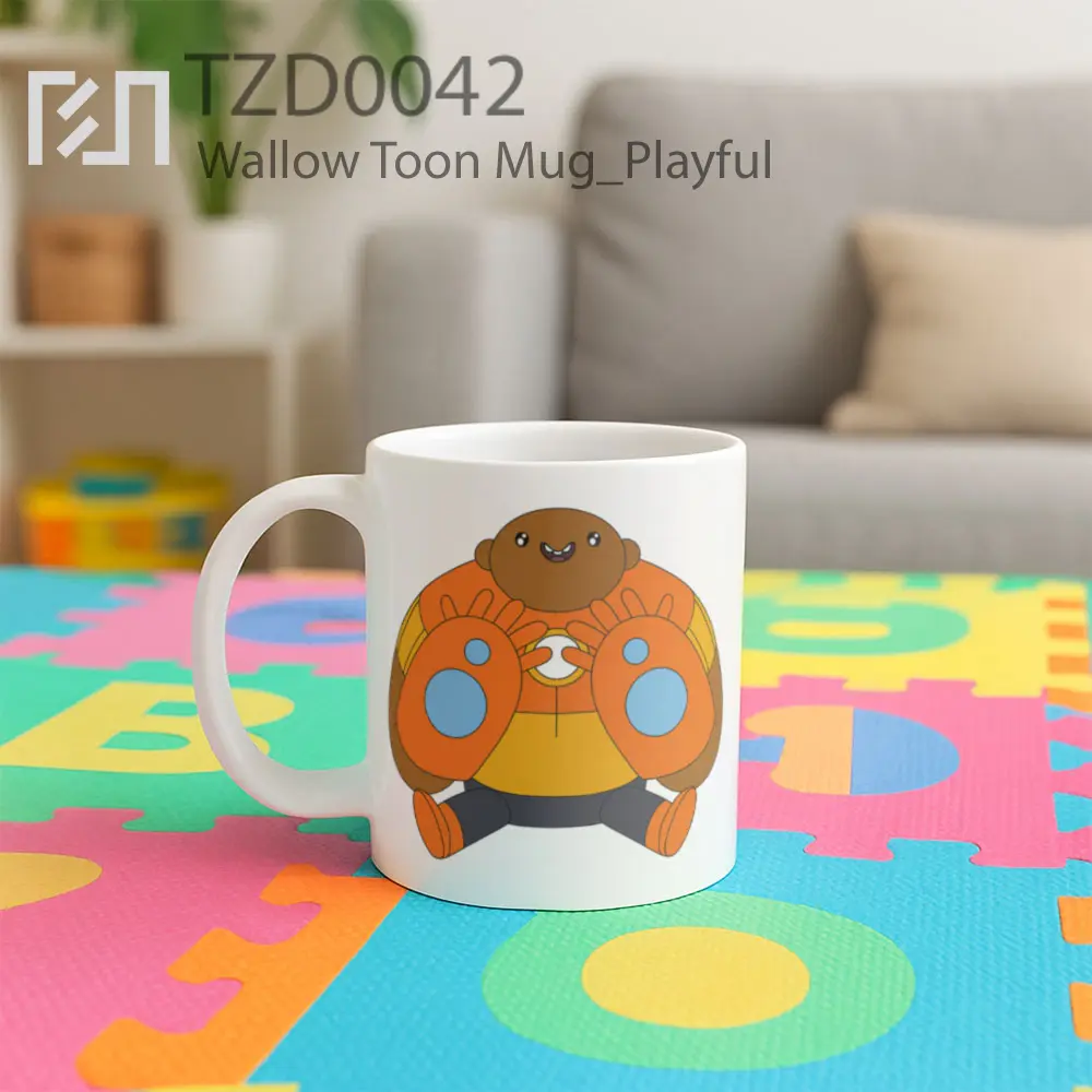 Wallow Toon Mug - All-side / Desain