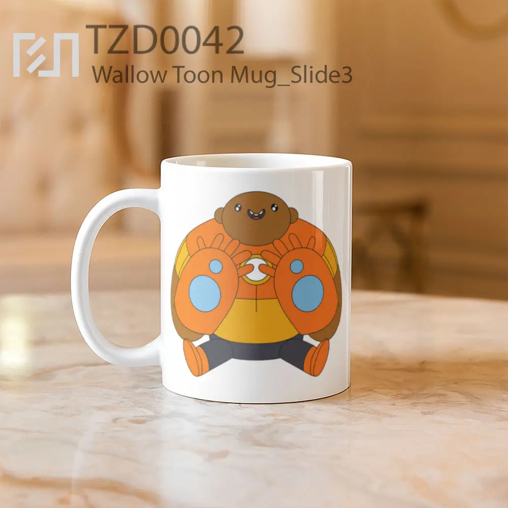 Wallow Toon Mug - All-side / Desain