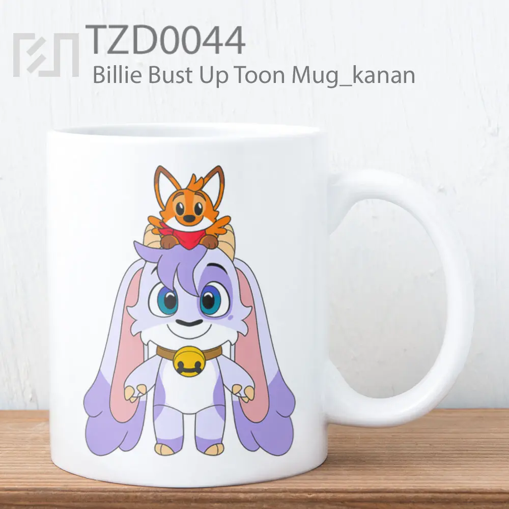 Billie Bust Up Toon Mug