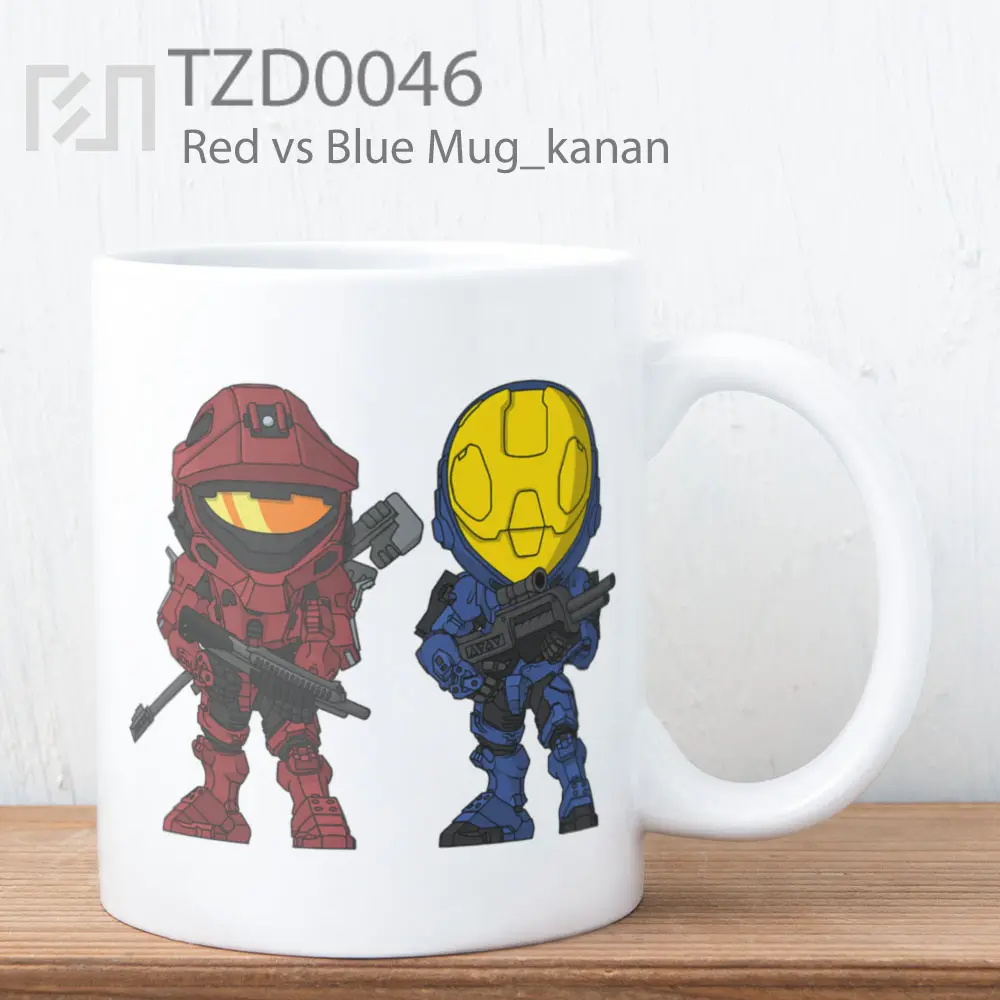 Red vs Blue Mug