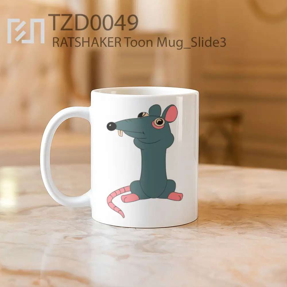 RATSHAKER Toon Mug - All-side / Desain