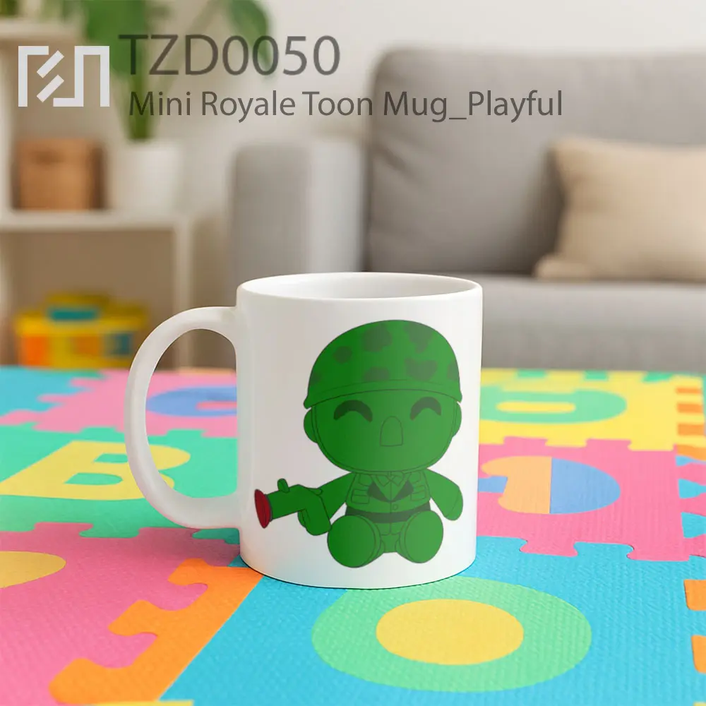 Mini Royale Toon Mug - All-side / Desain