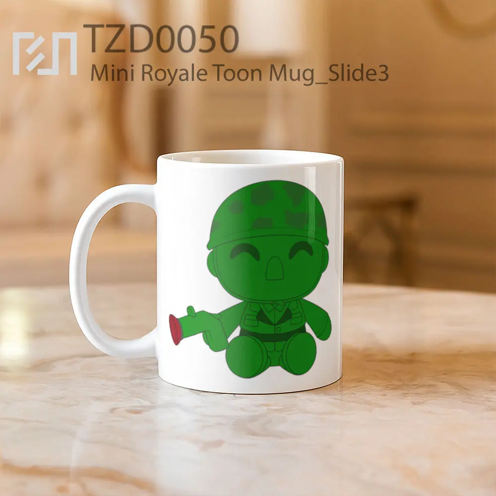 Mini Royale Toon Mug - All-side / Desain