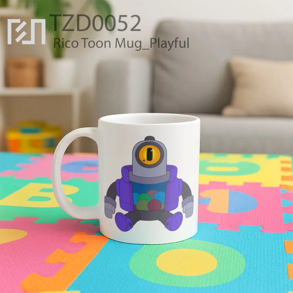 Rico Toon Mug - All-side / Desain