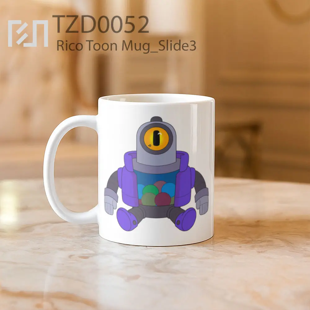 Rico Toon Mug - All-side / Desain