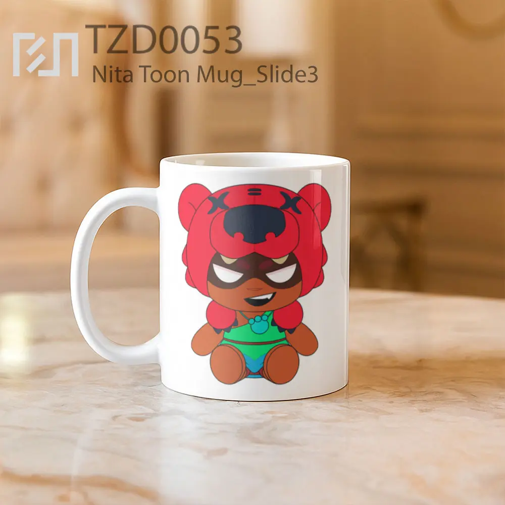 Nita Toon Mug - All-side / Desain