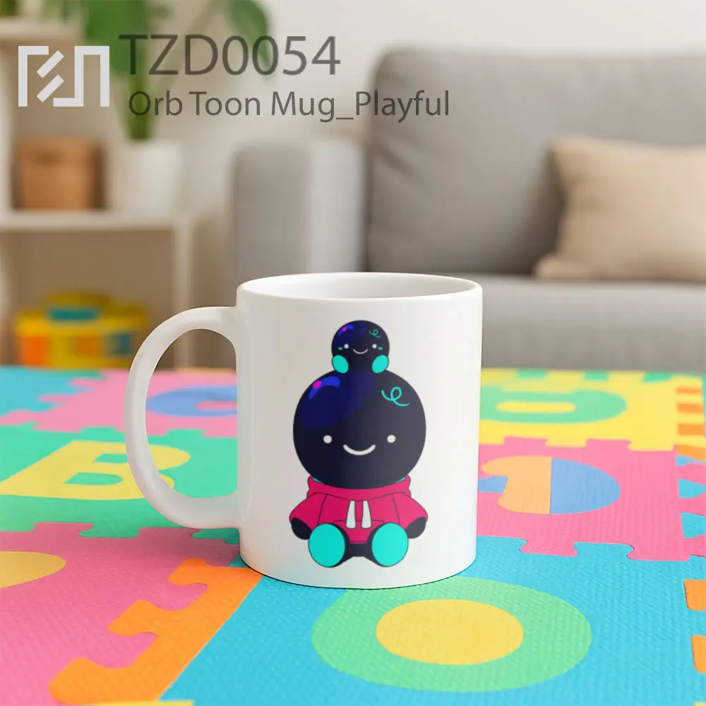 Orb Toon Mug - All-side / Desain