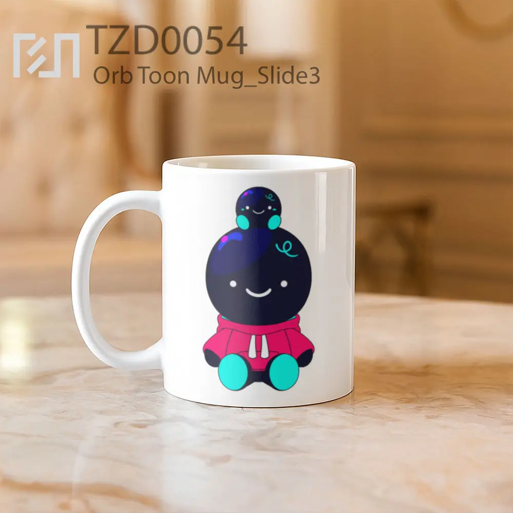 Orb Toon Mug - All-side / Desain