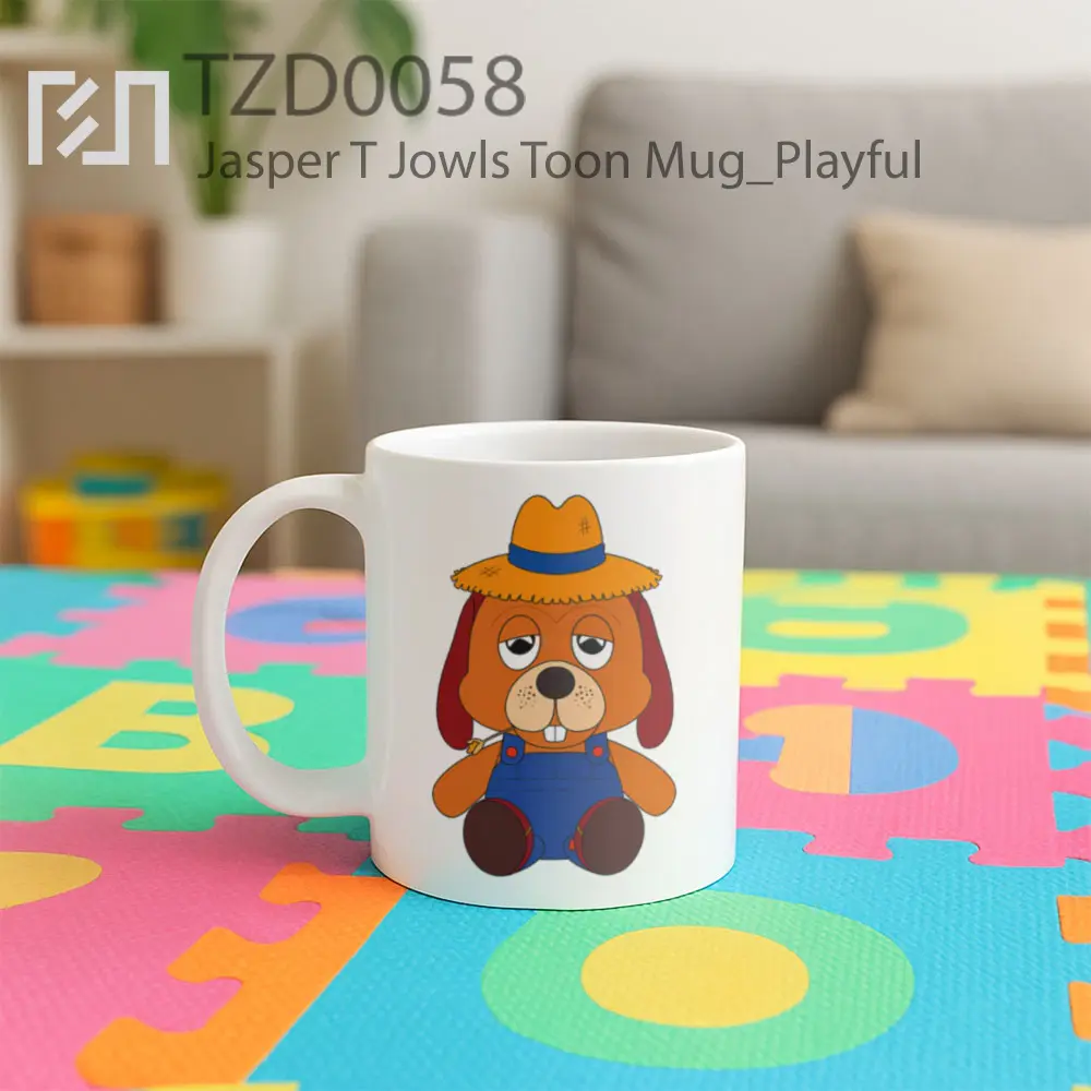 Jasper T Jowls Toon Mug - All-side / Desain