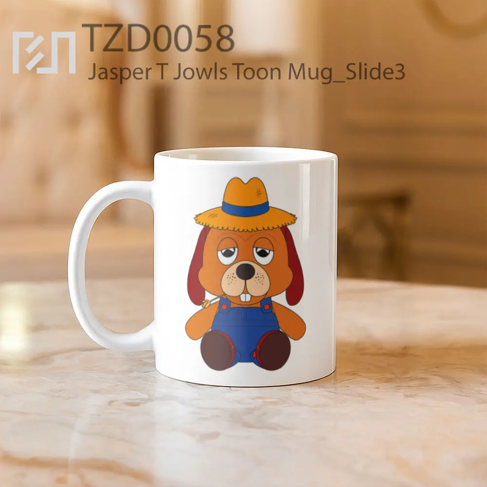 Jasper T Jowls Toon Mug - All-side / Desain