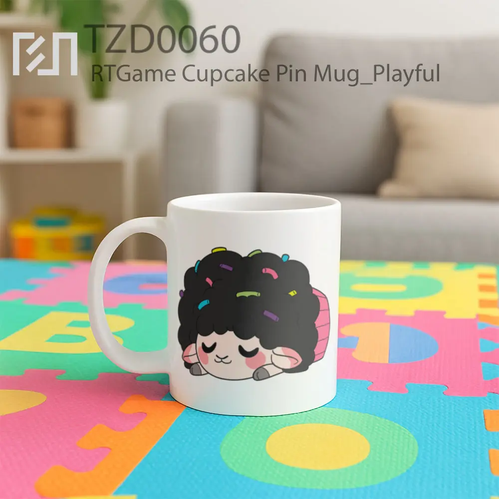 RTGame Cupcake Pin Mug - All-side / Desain