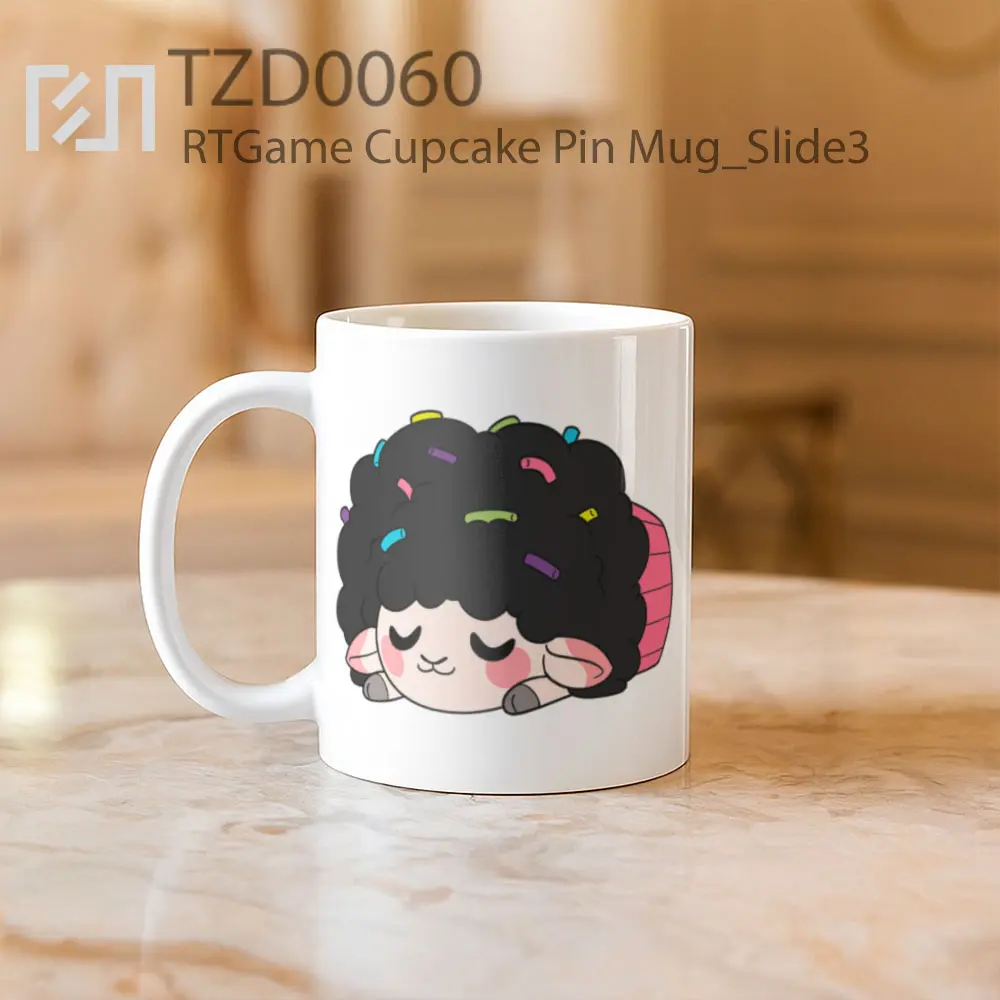 RTGame Cupcake Pin Mug - All-side / Desain