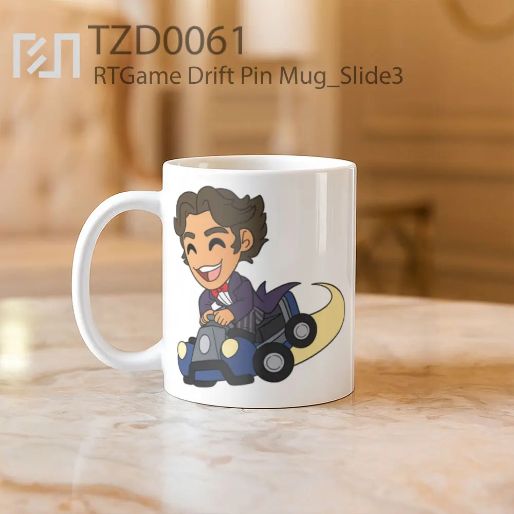 RTGame Drift Pin Mug - All-side / Desain
