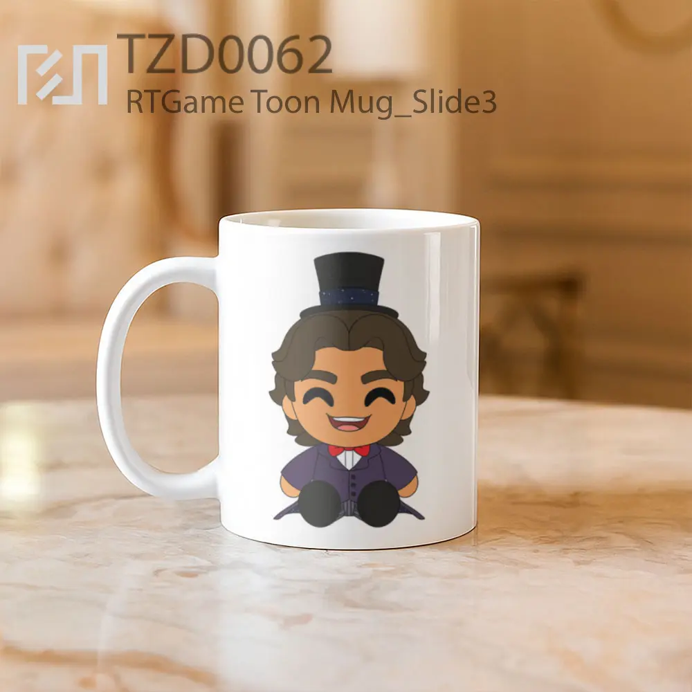 RTGame Toon Mug - All-side / Desain