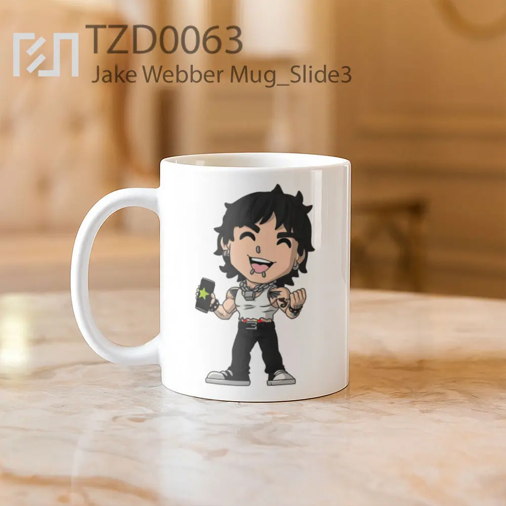 Jake Webber Mug - All-side / Desain