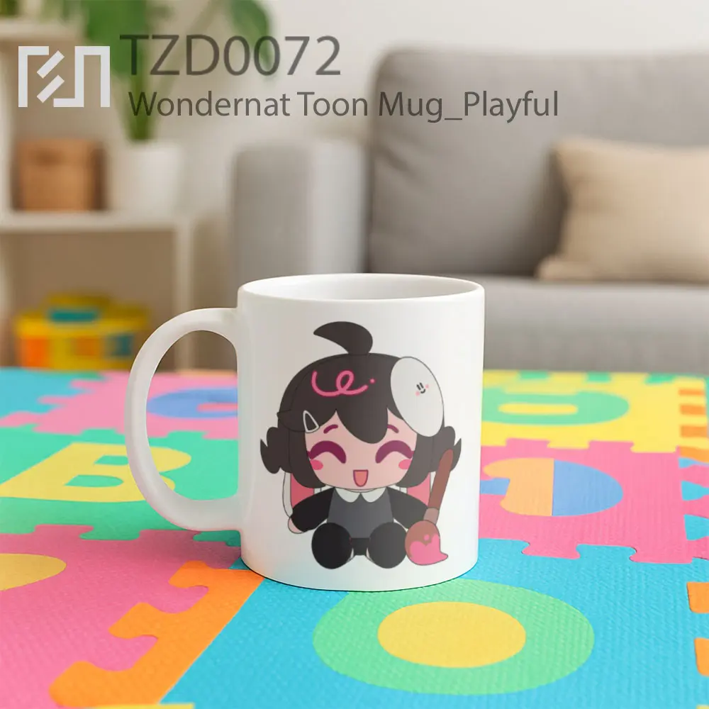 Wondernat Toon Mug - All-side / Desain