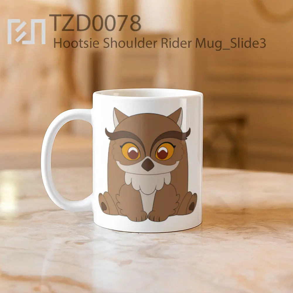 Hootsie Shoulder Rider Mug - All-side / Desain