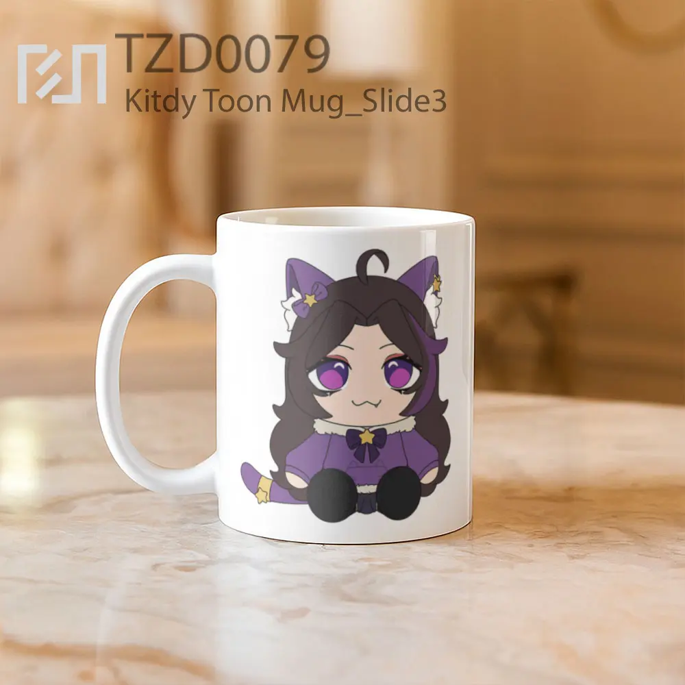 Kitdy Toon Mug - All-side / Desain