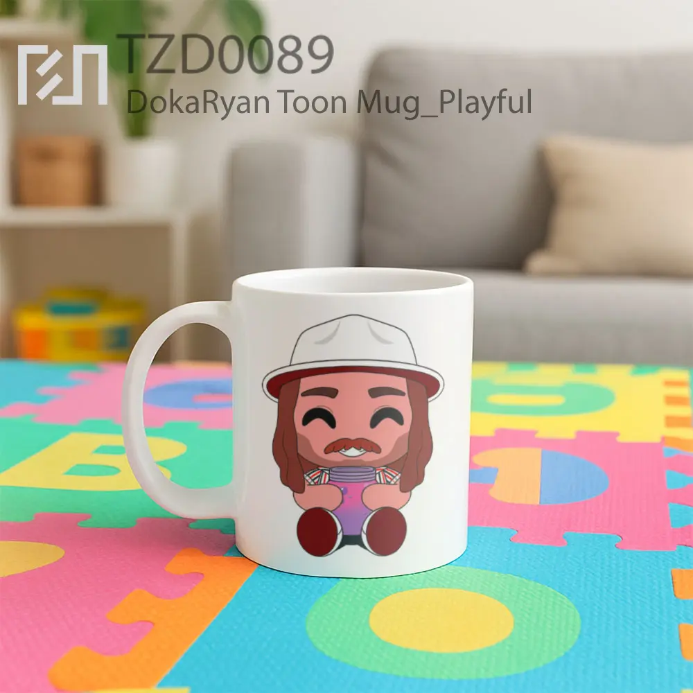 DokaRyan Toon Mug - All-side / Desain
