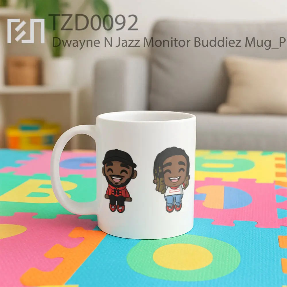 Dwayne N Jazz Monitor Buddiez Mug - All-side / Desain