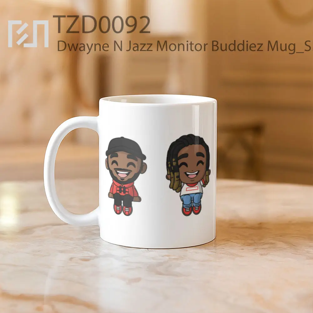 Dwayne N Jazz Monitor Buddiez Mug - All-side / Desain