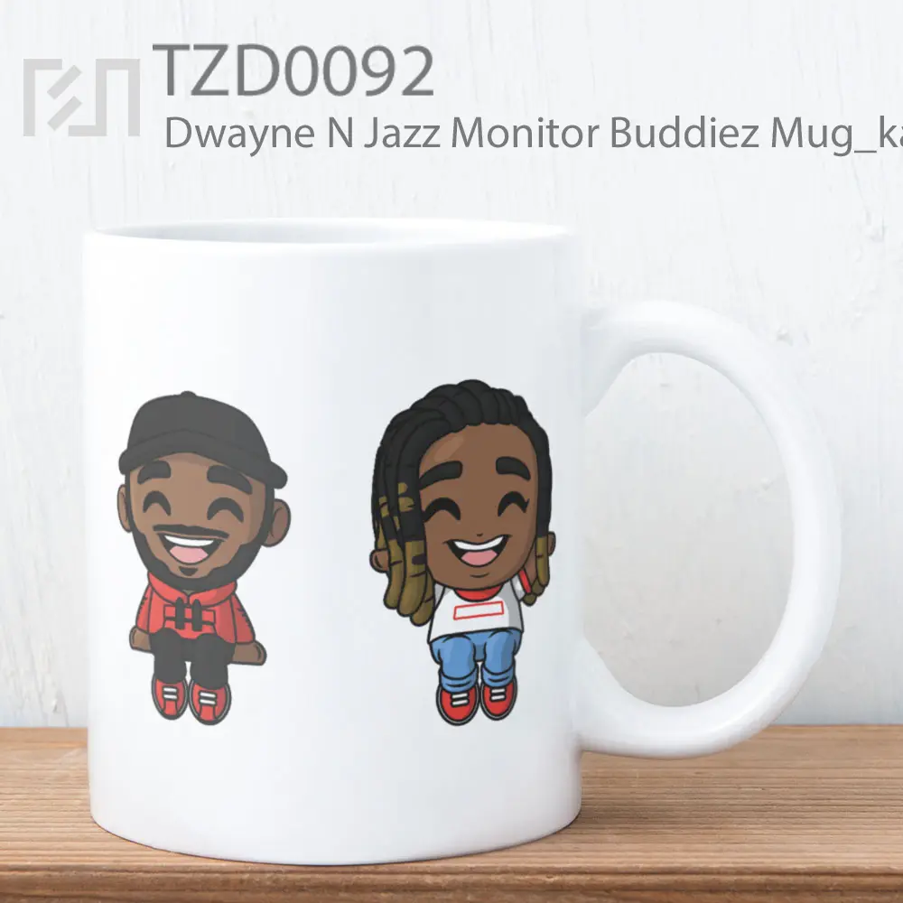 Dwayne N Jazz Monitor Buddiez Mug