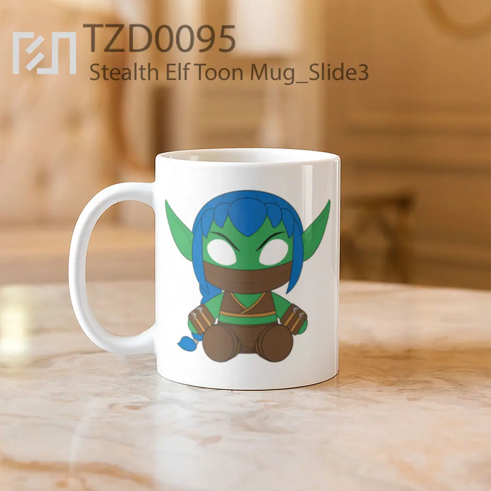 Stealth Elf Toon Mug - All-side / Desain