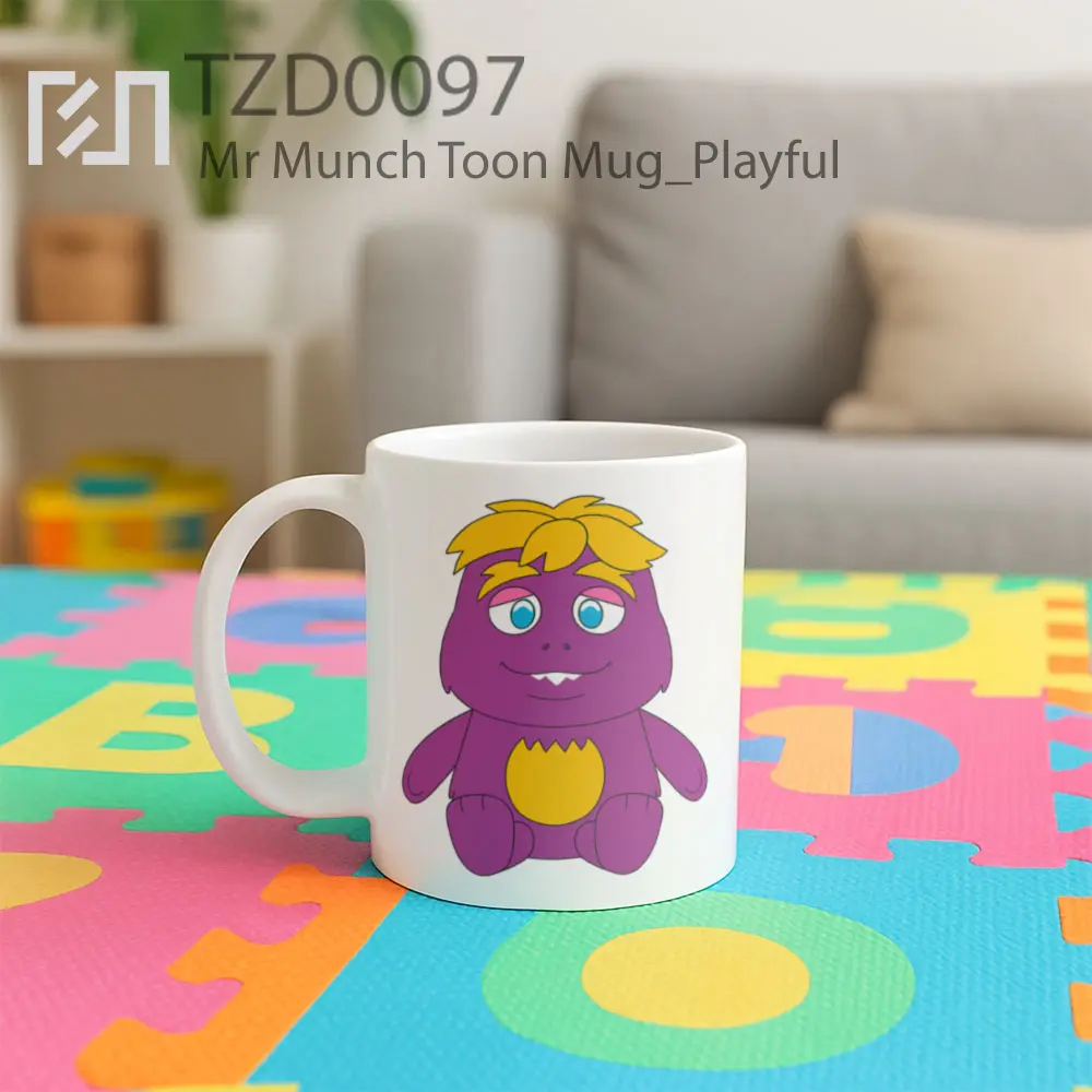 Mr Munch Toon Mug - All-side / Desain