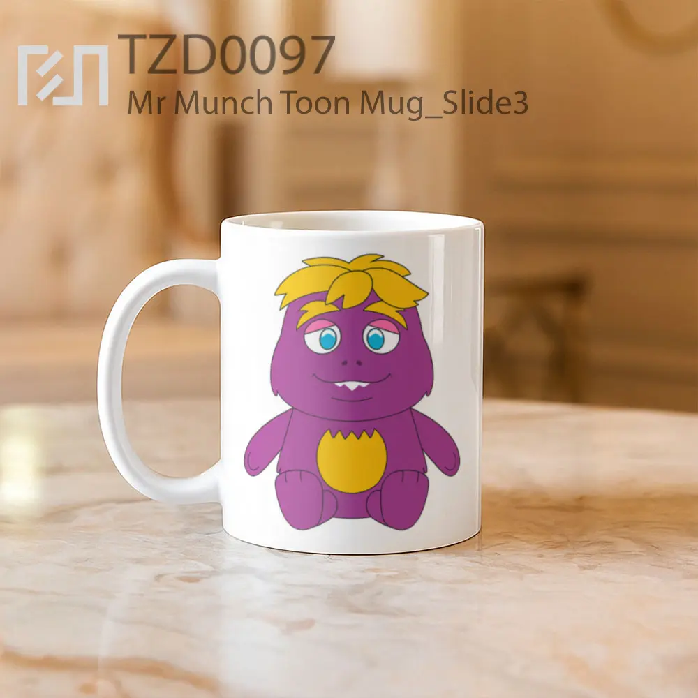 Mr Munch Toon Mug - All-side / Desain