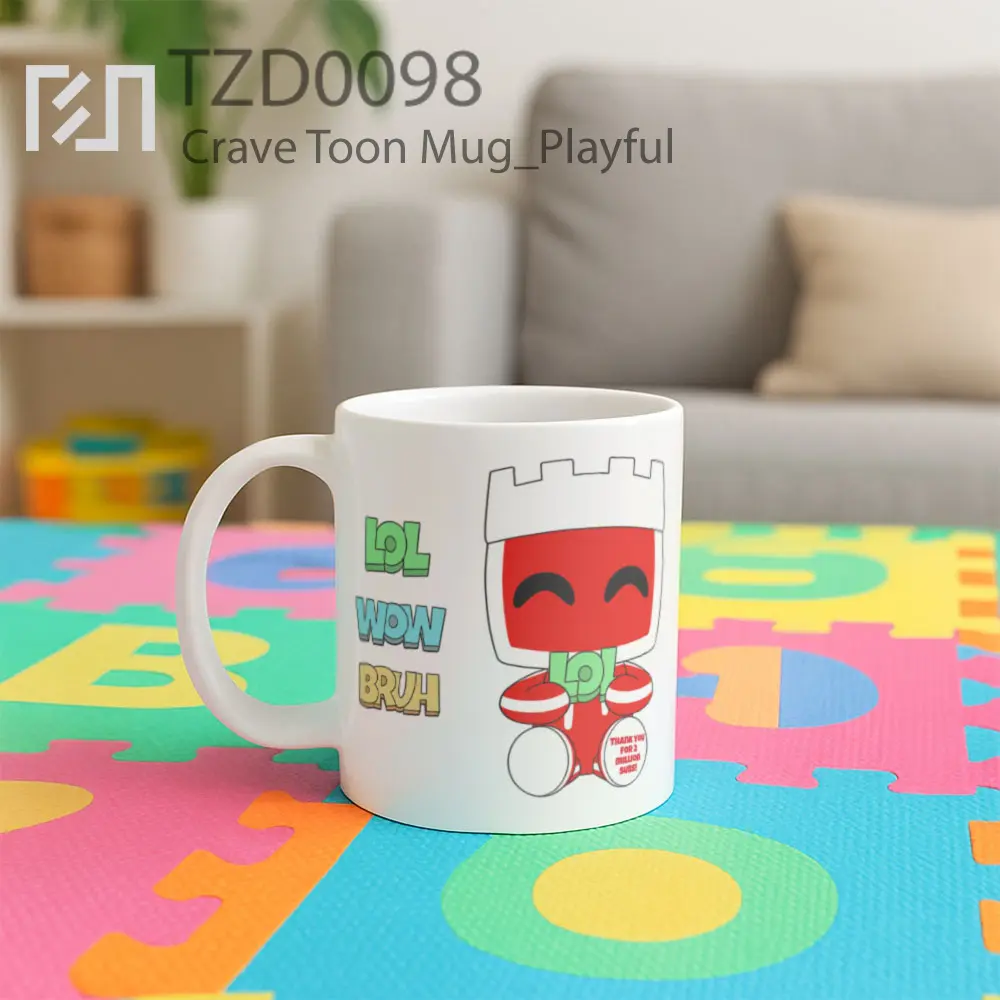 Crave Toon Mug - All-side / Desain