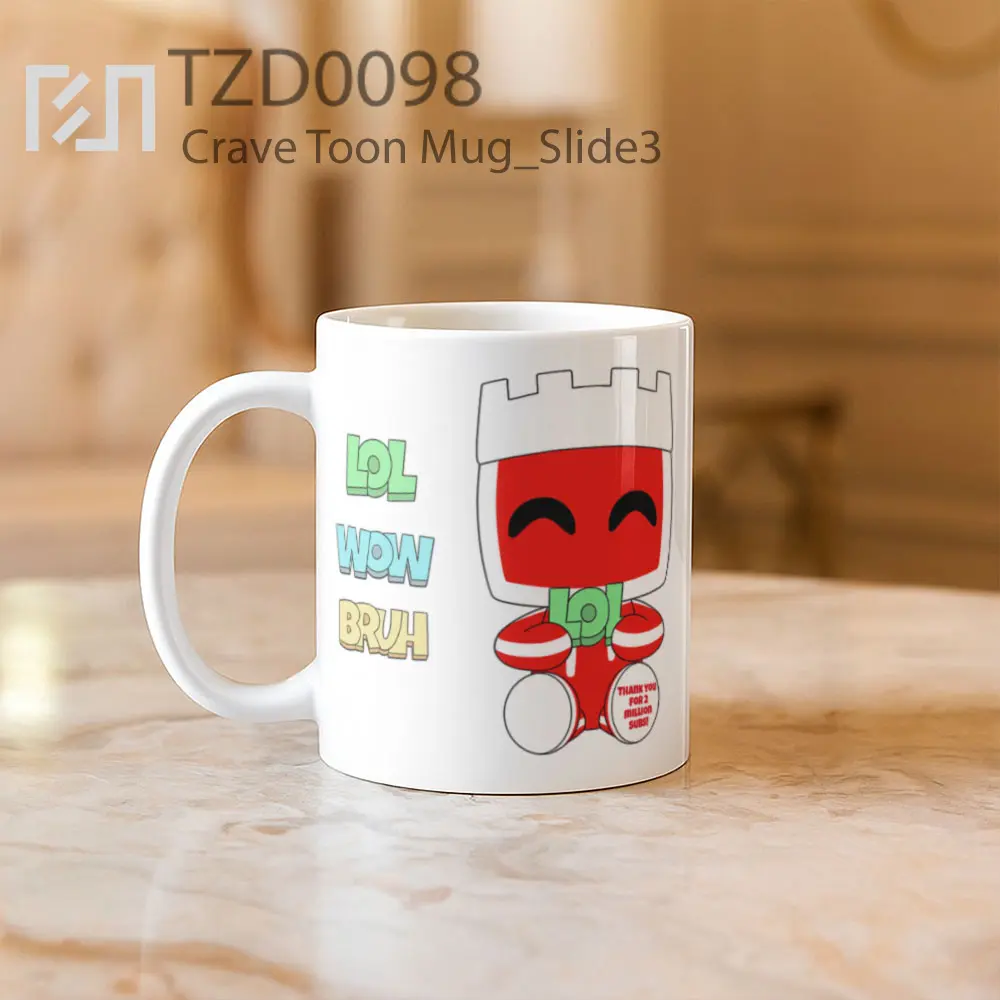 Crave Toon Mug - All-side / Desain