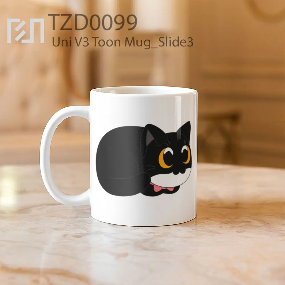 Uni V3 Toon Mug - All-side / Desain