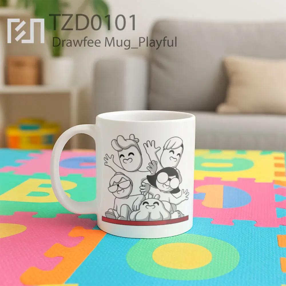 Drawfee Mug - All-side / Desain