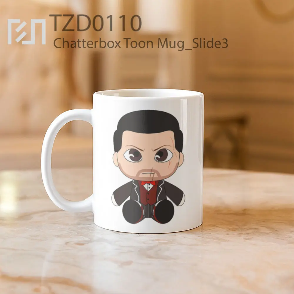 Chatterbox Toon Mug - All-side / Desain
