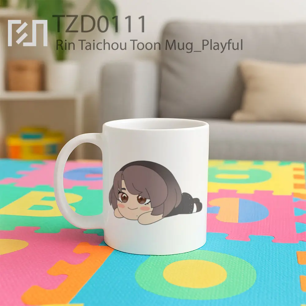 Rin Taichou Toon Mug - All-side / Desain