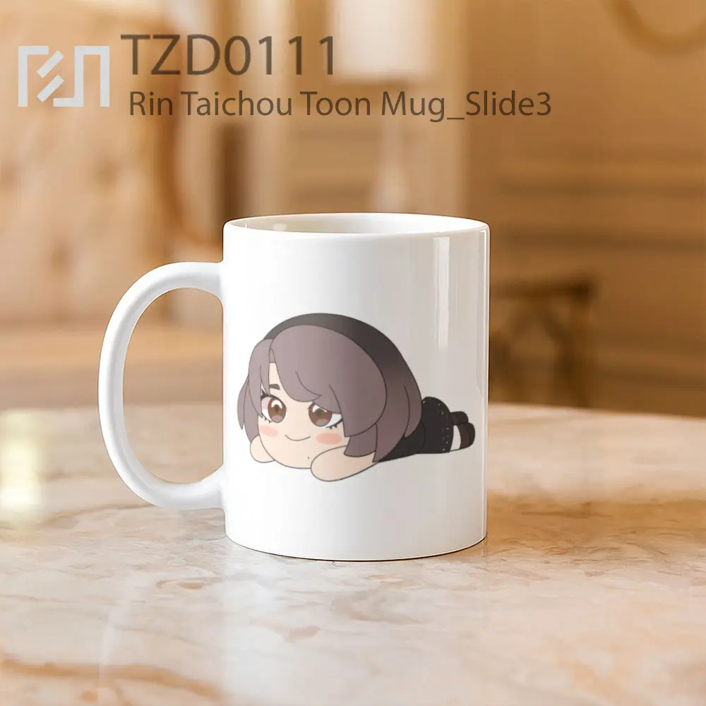 Rin Taichou Toon Mug - All-side / Desain