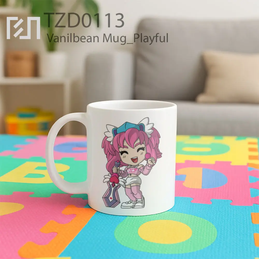 Vanilbean Mug - All-side / Desain