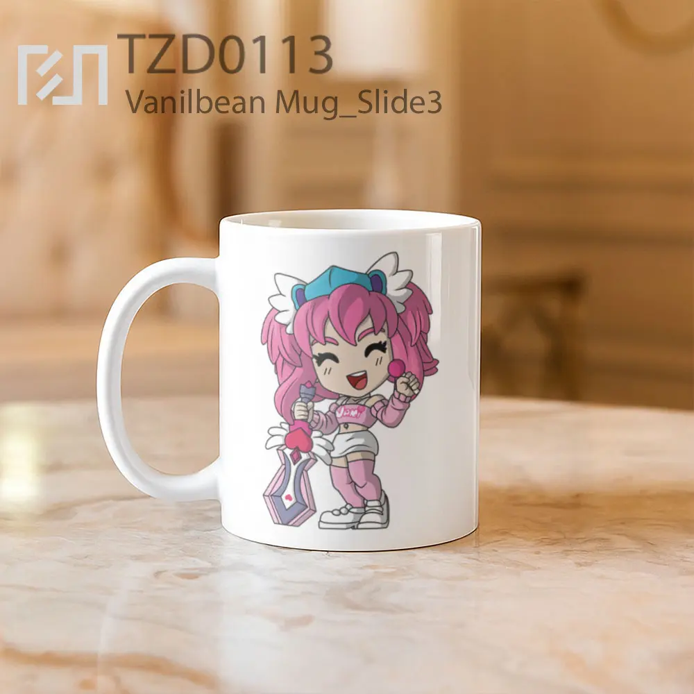 Vanilbean Mug - All-side / Desain