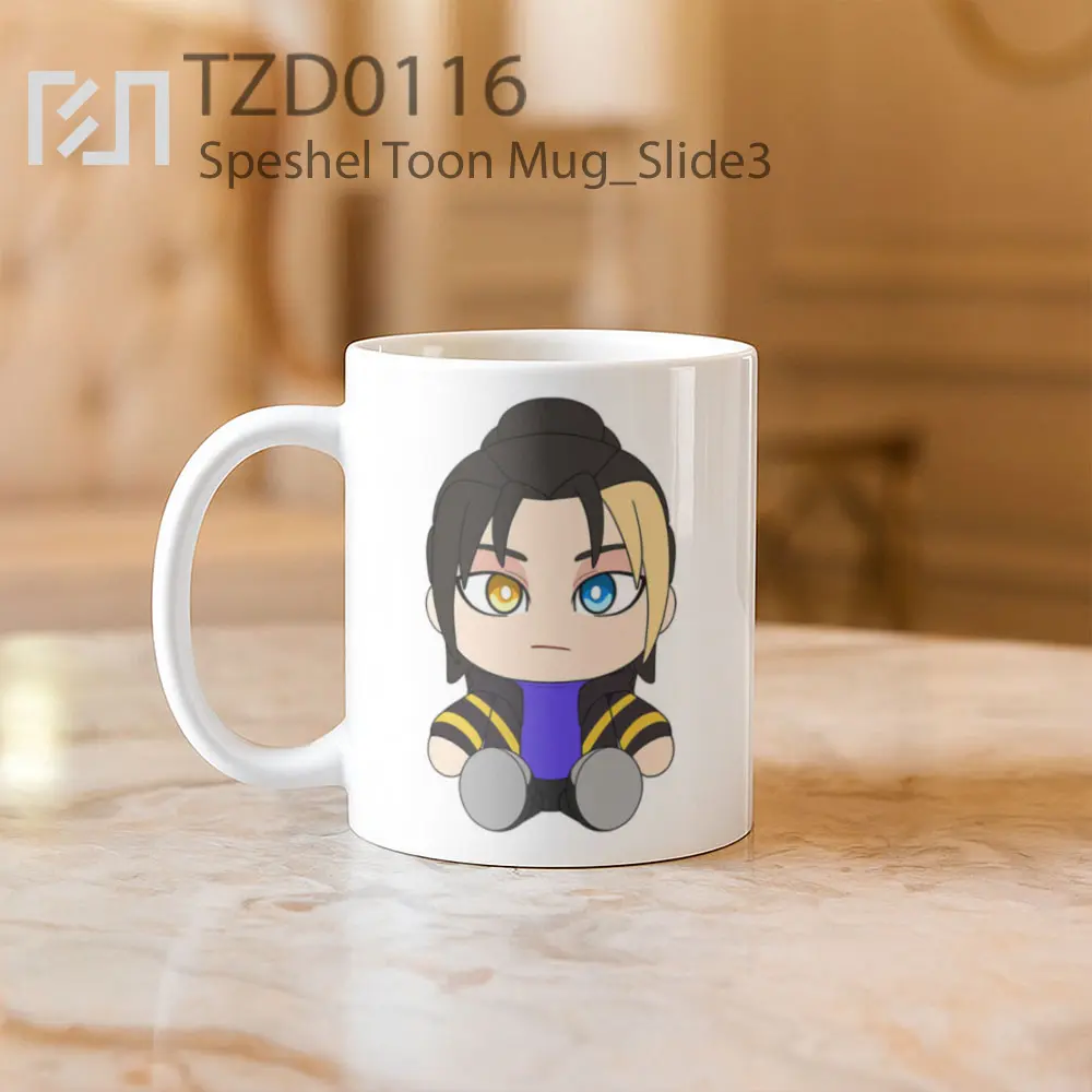 Speshel Toon Mug - All-side / Desain