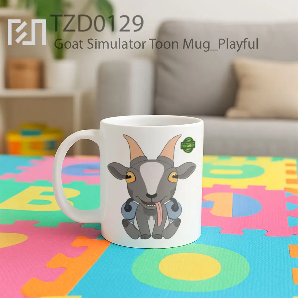 Goat Simulator Toon Mug - All-side / Desain