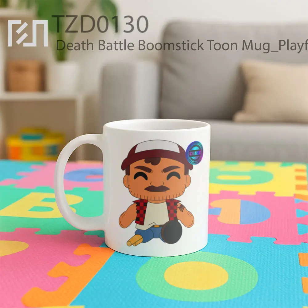 Death Battle Boomstick Toon Mug - All-side / Desain