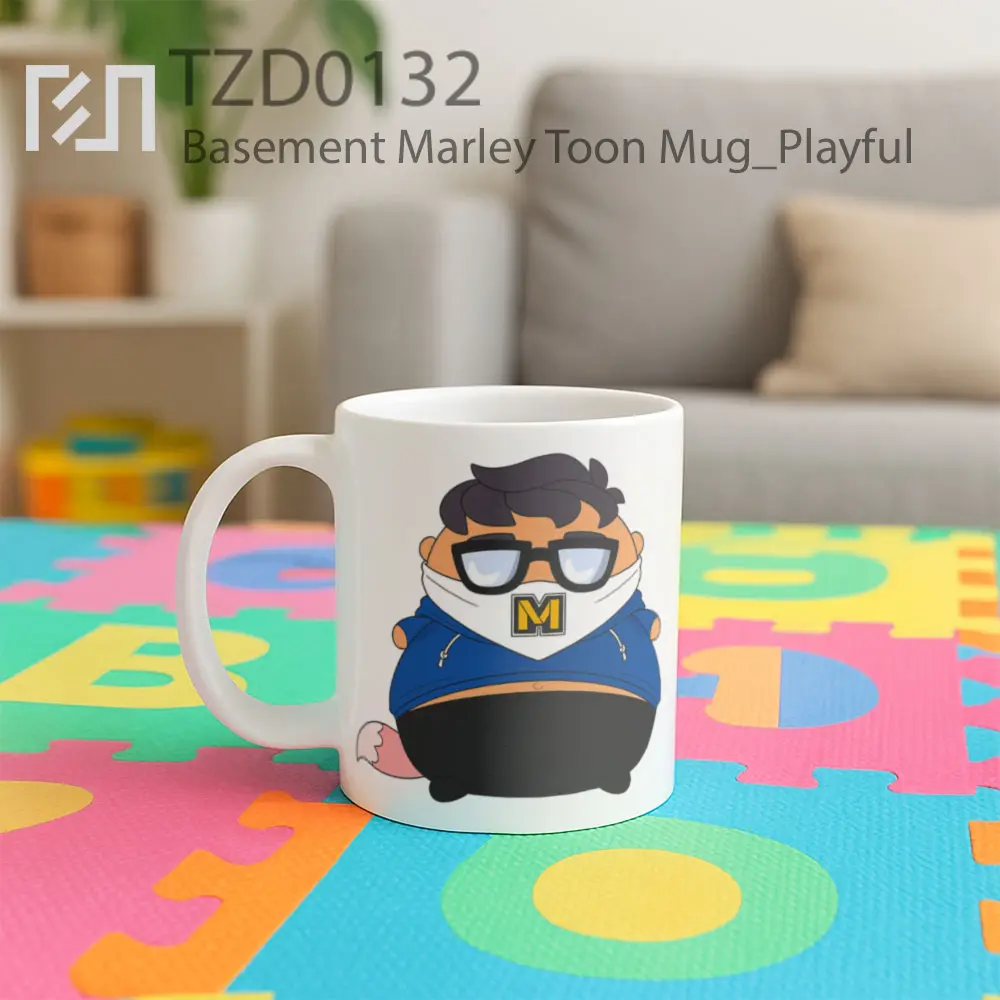Basement Marley Toon Mug - All-side / Desain