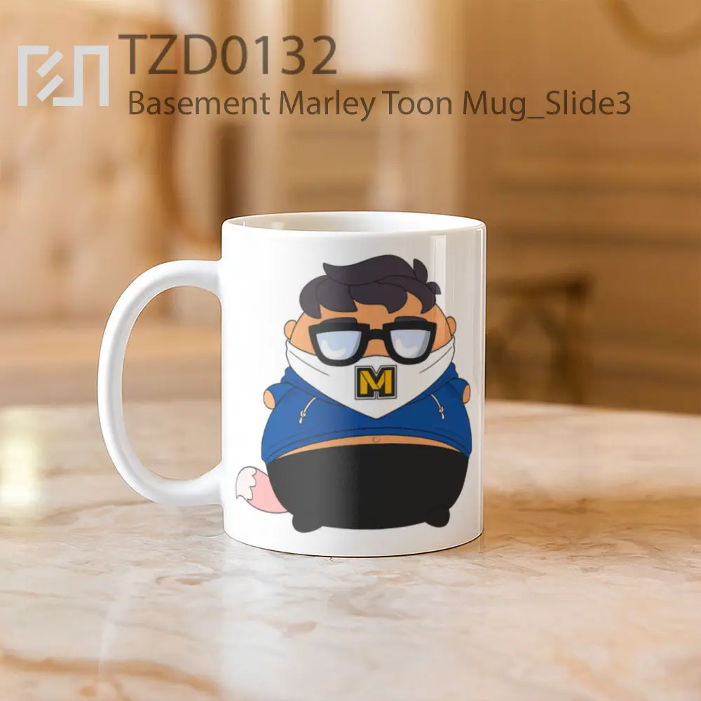 Basement Marley Toon Mug - All-side / Desain
